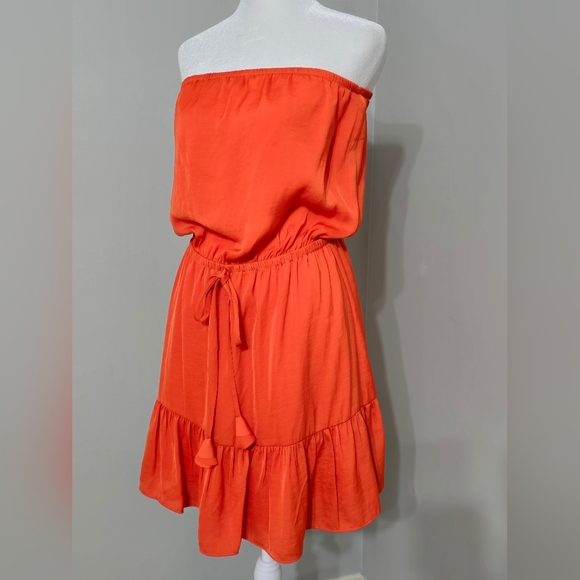 🤩Host Pick❤️NWT Naked Zebra Strapless Mini Dress Women's Size Small - Picture 7 of 8